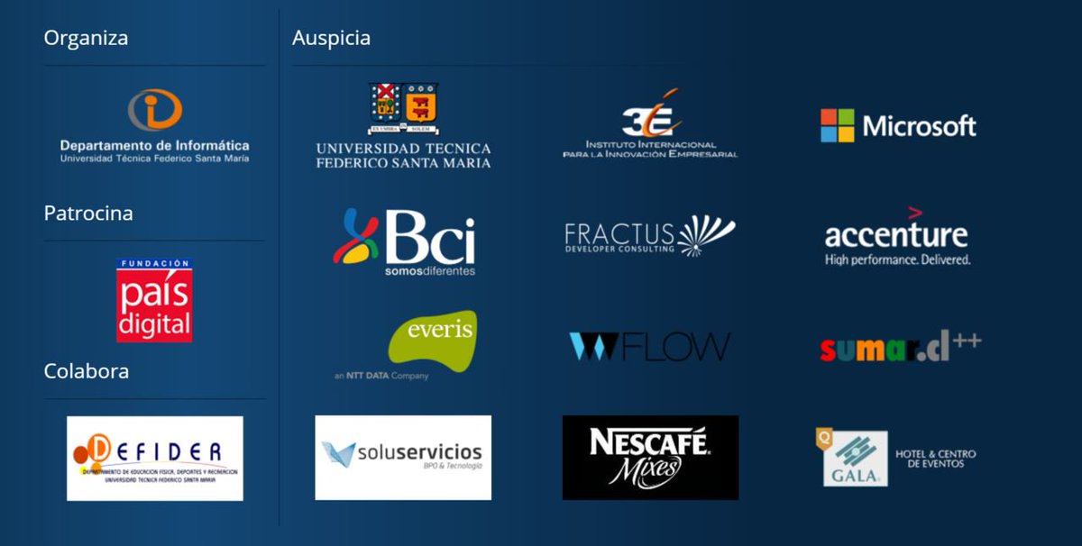 rcruz1973's tweet photo. Los invitamos a la XXIII Feria de Software USM  @corfo @fdovicencio @marcelaangulog 
https://t.co/0VfebJInxj https://t.co/Z3tCRKhfvD