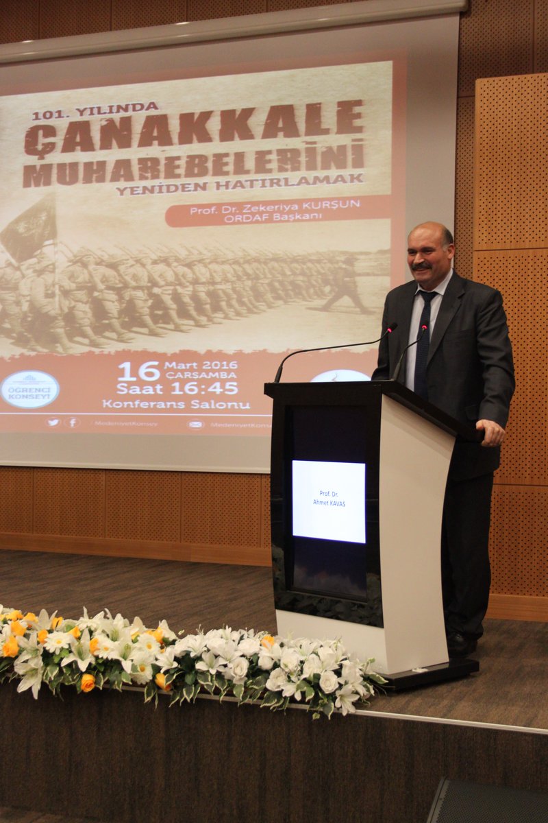 Programımız Siyasal Bilgiler Fakültesi Dekanı Prof. Dr. Ahmet KAVAS'ın konuşması ile başladı.