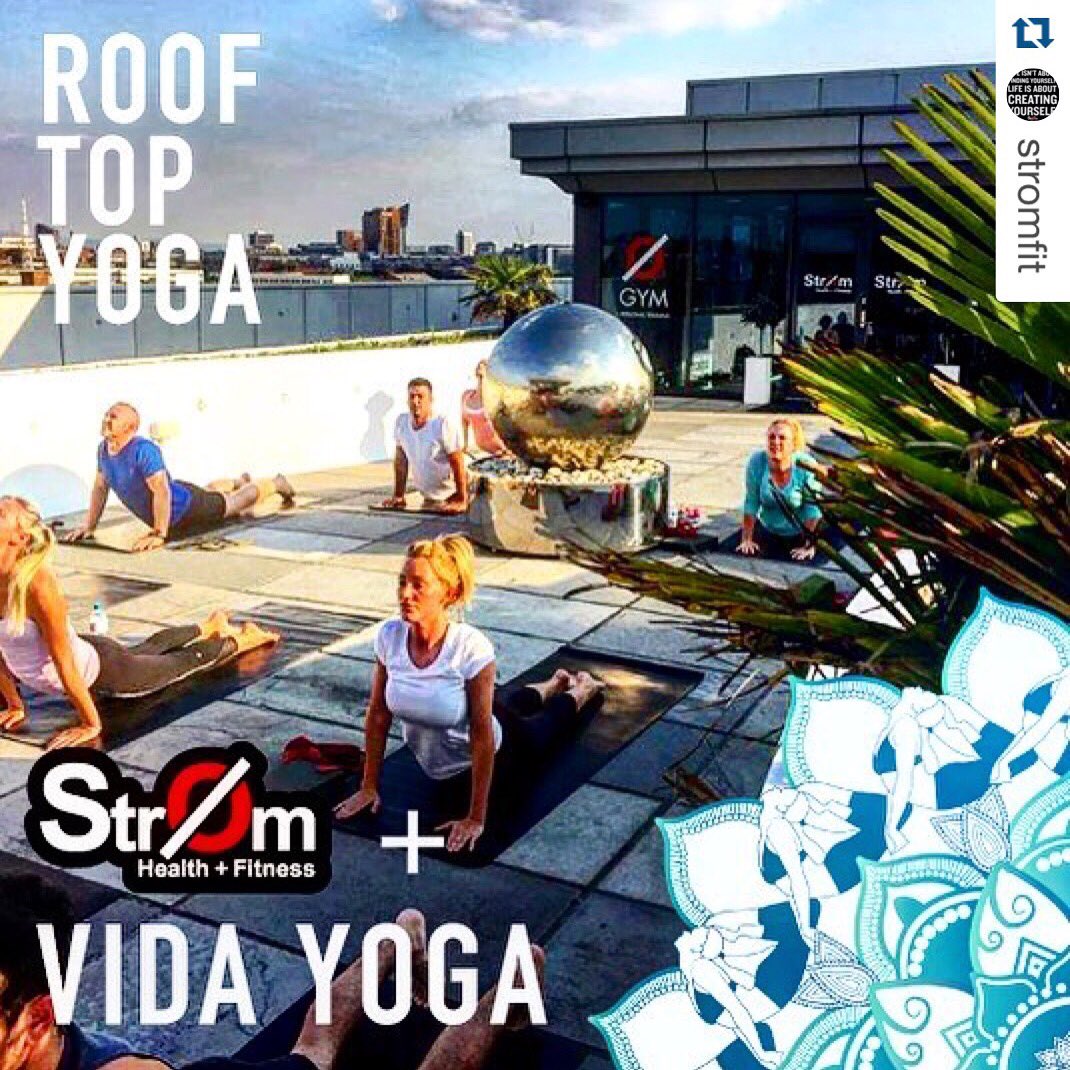 COMING SOON. <a href="/Stromfitness/">joli daquri</a> and I will be hosting a series of #rooftop #yoga sessions for Spring/Summer #manchester