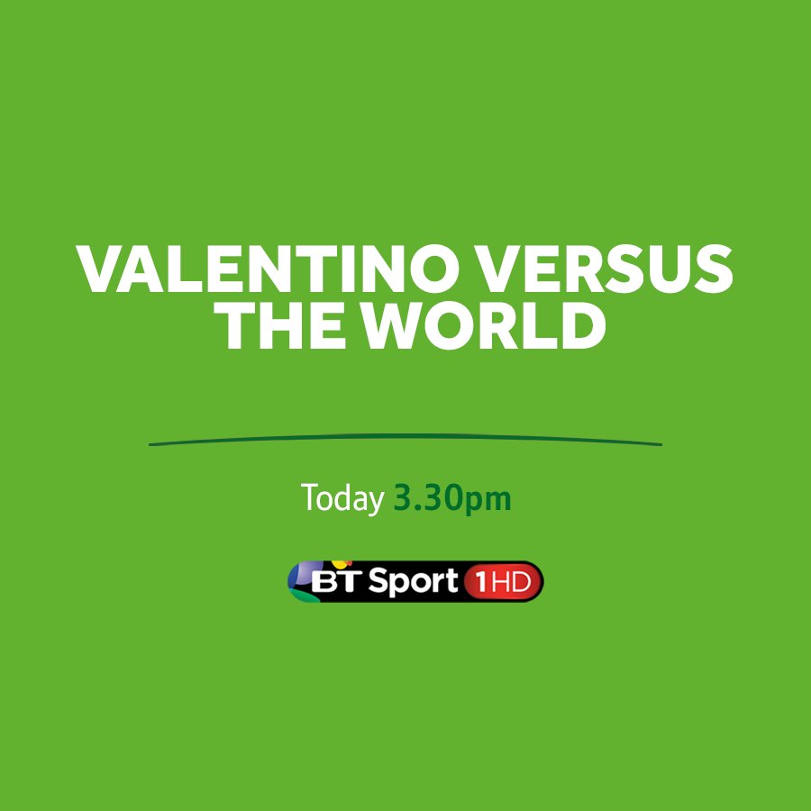 bikesontnt's tweet photo. .@ValeYellow46 vs 🌍
📺 @btsport 1
🕞 3.30pm https://t.co/xXeN4U1YWO