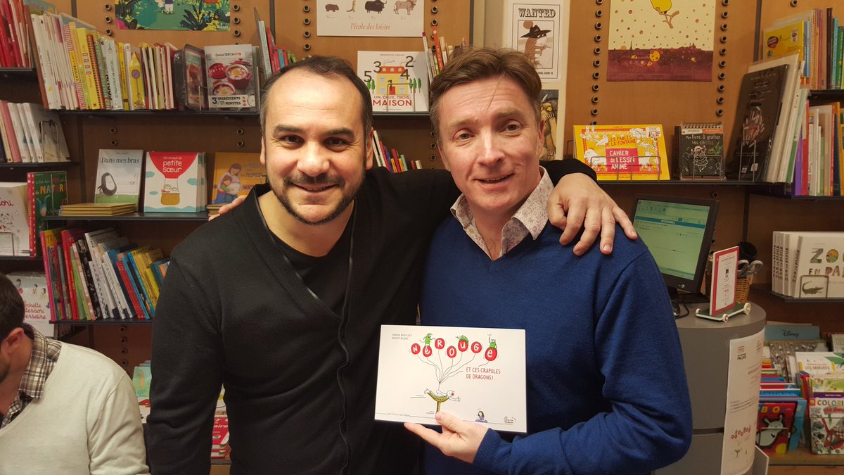 C'est parti. Come on ! Librairie Chantelivre :-) <a href="/DemaisonFx/">FX DEMAISON</a> et <a href="/Vinvin/">Vinvin aka Cyrille de Lasteyrie</a>