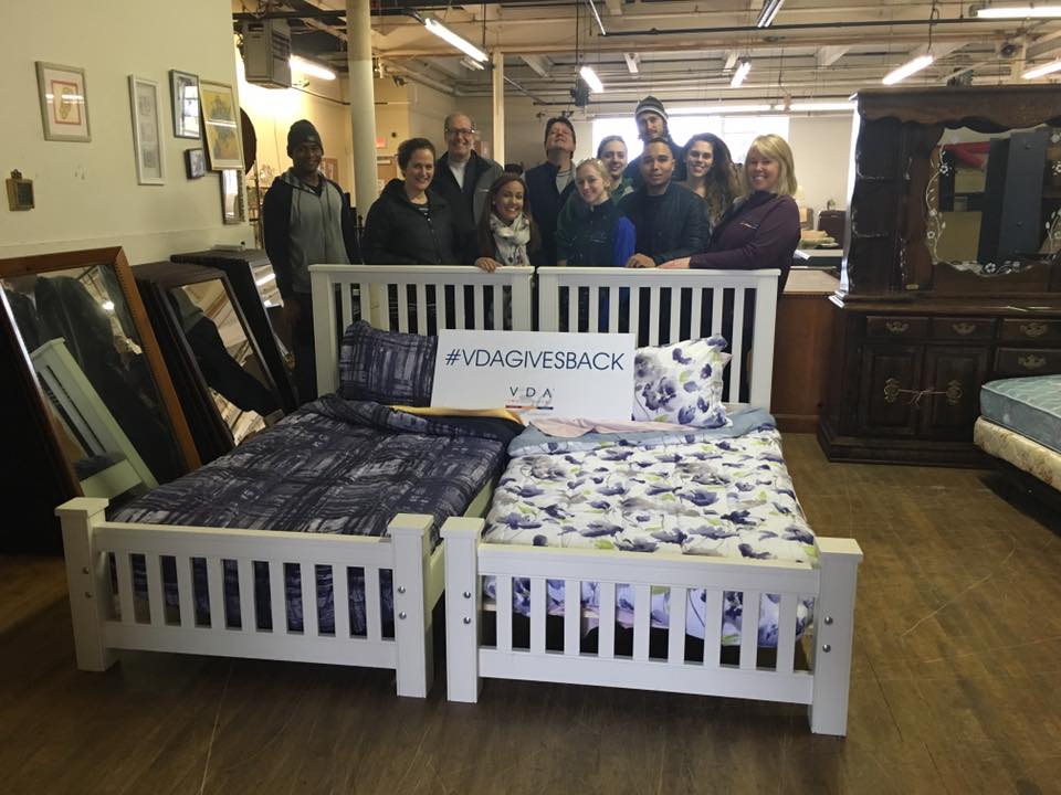 VDAinc's tweet photo. Our contribution in support of A Bed For Every Child #bedforeverychild #VDAGIVESBACK https://t.co/KRPTPLykz8 https://t.co/k44A1I0hq3