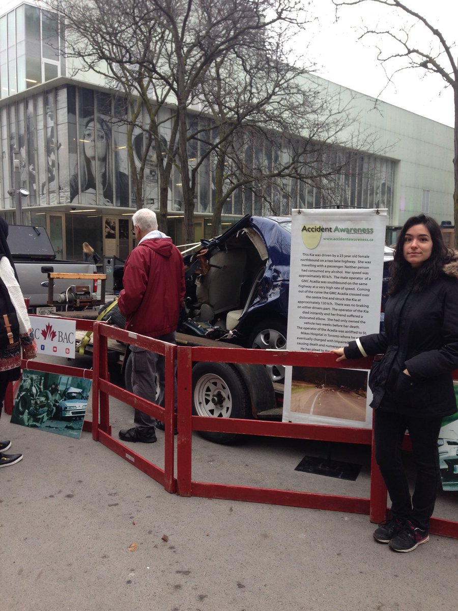 We are out on Gould street today spreading awareness about the dangers of drinking and driving!