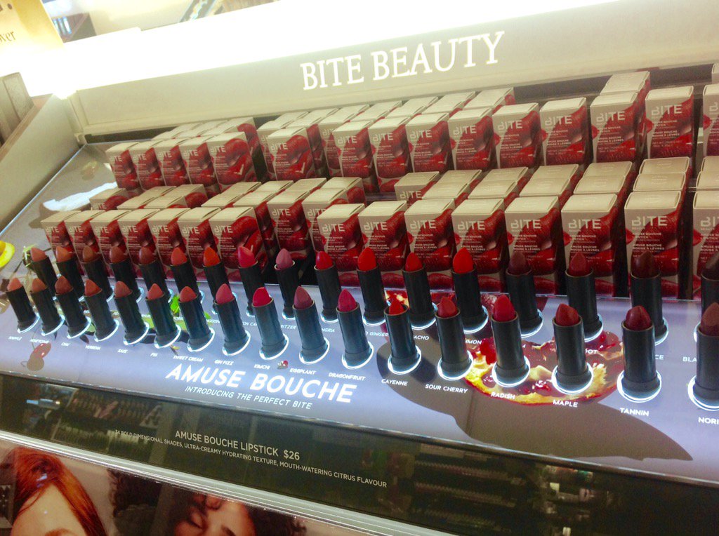 sephorabham's tweet photo. Nothing is better than new lipsticks! Come by and see the new @bitebeauty lipsticks! You might walk away with a few! https://t.co/f5VdqQFSG6