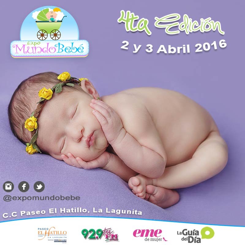 expodato's tweet photo. Visita #ExpoMundoBebe Caracas 2 y 3 de Abril! Los mejores proveedores y diversión para los pequeños @expomundobebe https://t.co/vncXOwrTfP