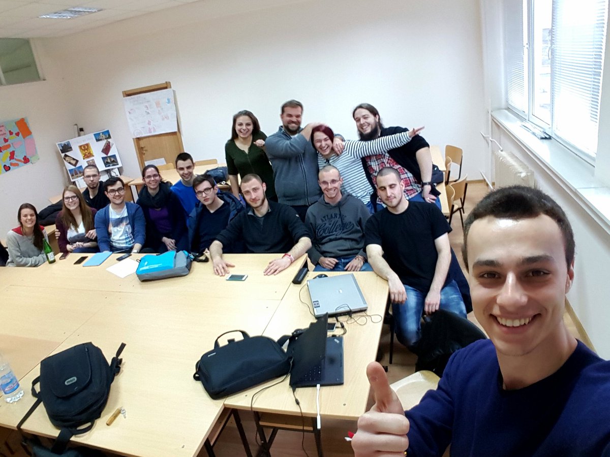iGEMBulgaria's tweet photo. iGEM team...Work hard, play harder! https://t.co/Rmcu0tQvFU