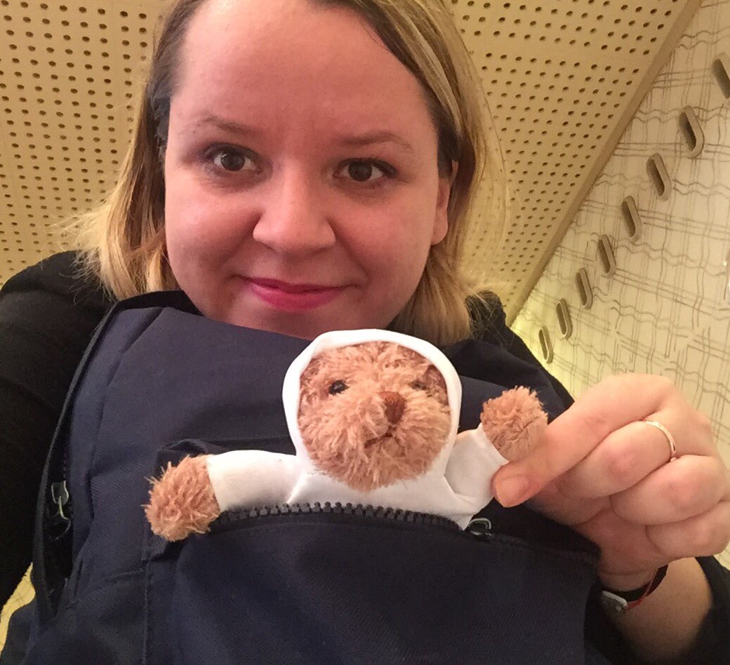 Mr. Bear says hello from Swiss Testing Day #swisstesting