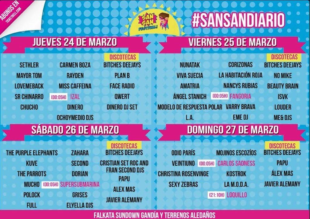 AnabelG2491's tweet photo. Vamoooos 💃💃 #sansandiario #sansanfestival #sansan2016 @SanSanFestival https://t.co/Yzv7JL1MYf