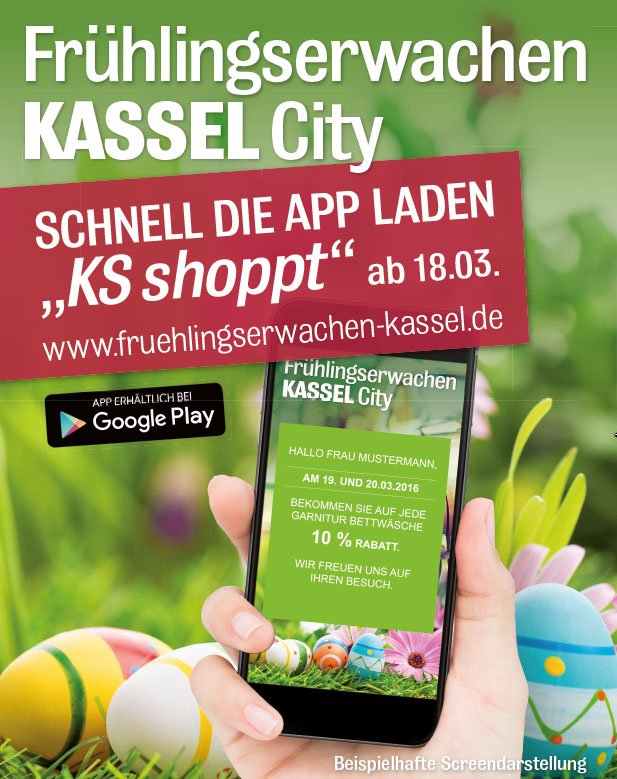 Tipp für den verkaufsoffenen Sonntag in #Kassel: kostenlose App "KS shoppt" bit.ly/KSshopptAPP (mic) https://t.co/YKbKu5rvsP