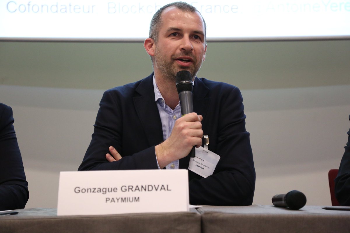 CCMBenchmark's tweet photo. Gonzague Grandval : "la #Blockchain #bitcoin possède un niveau de sécurité inégalé dans le monde" #CCMbanques https://t.co/M7VQYNXTDo