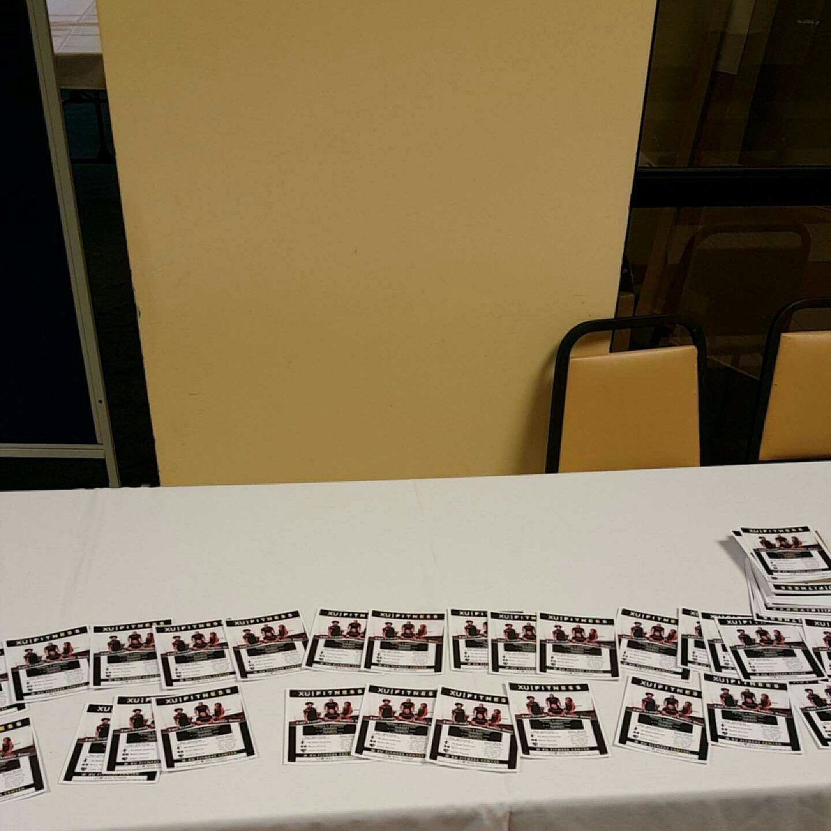 xu_fitness's tweet photo. Come get more information on #xufitness today in the UC 11am to 1pm @CounselingXULA @XU_RecSports @JukeboxBorne https://t.co/lMfIjDHgbk