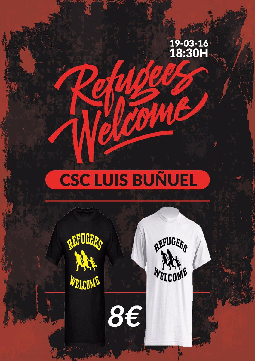 KomandoFeminist's tweet photo. Este sábado en #Zaragoza concierto en solidaridad con lxs refugiadxs de @MalaPraxisZgz y más🙆 #RefugeesWelcome https://t.co/GNpnU1rws6