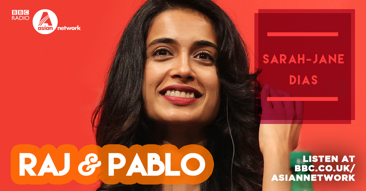 bbcasiannetwork's tweet photo. ICYMI @sarahjanedias03 talks Zubaan and working with Gurinder Chadha 

LISTEN > https://t.co/DZOJLYBy1m https://t.co/bUUuXreNI0