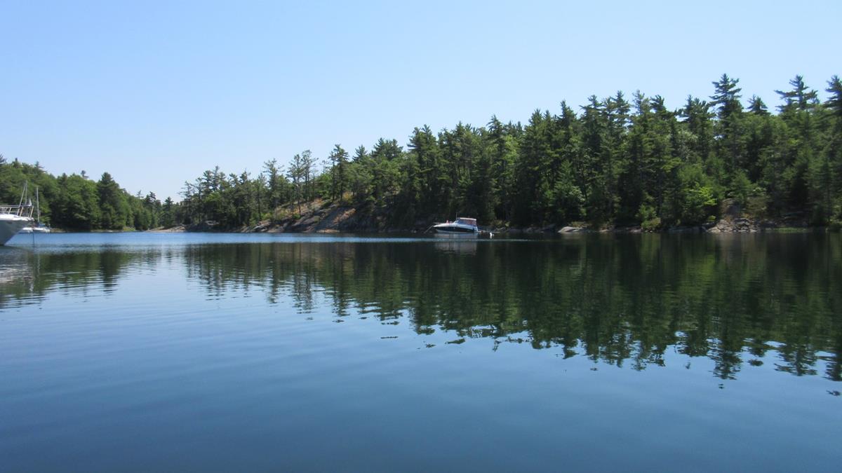 One of our favorite #anchorages on #GeorgianBay.