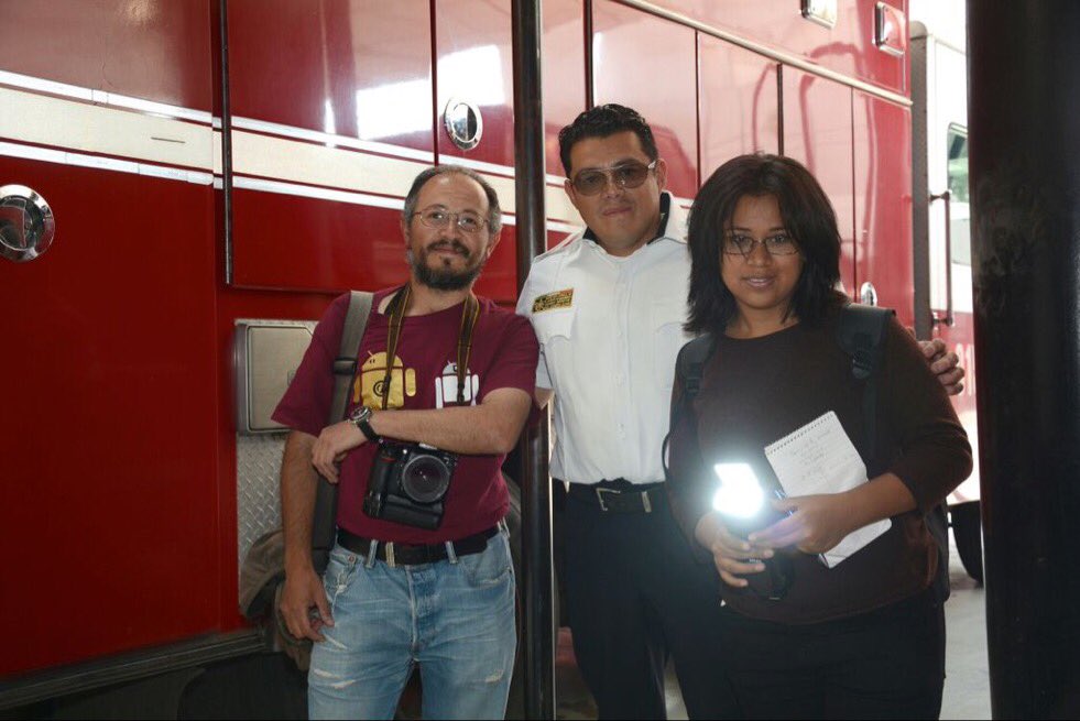 IsmaelF_Flores's tweet photo. Gracias por la entrevista con Paty y Rafa de @DDMexico , excelente momento y grandes personas #SoyBombero https://t.co/nG8ixMWkNC