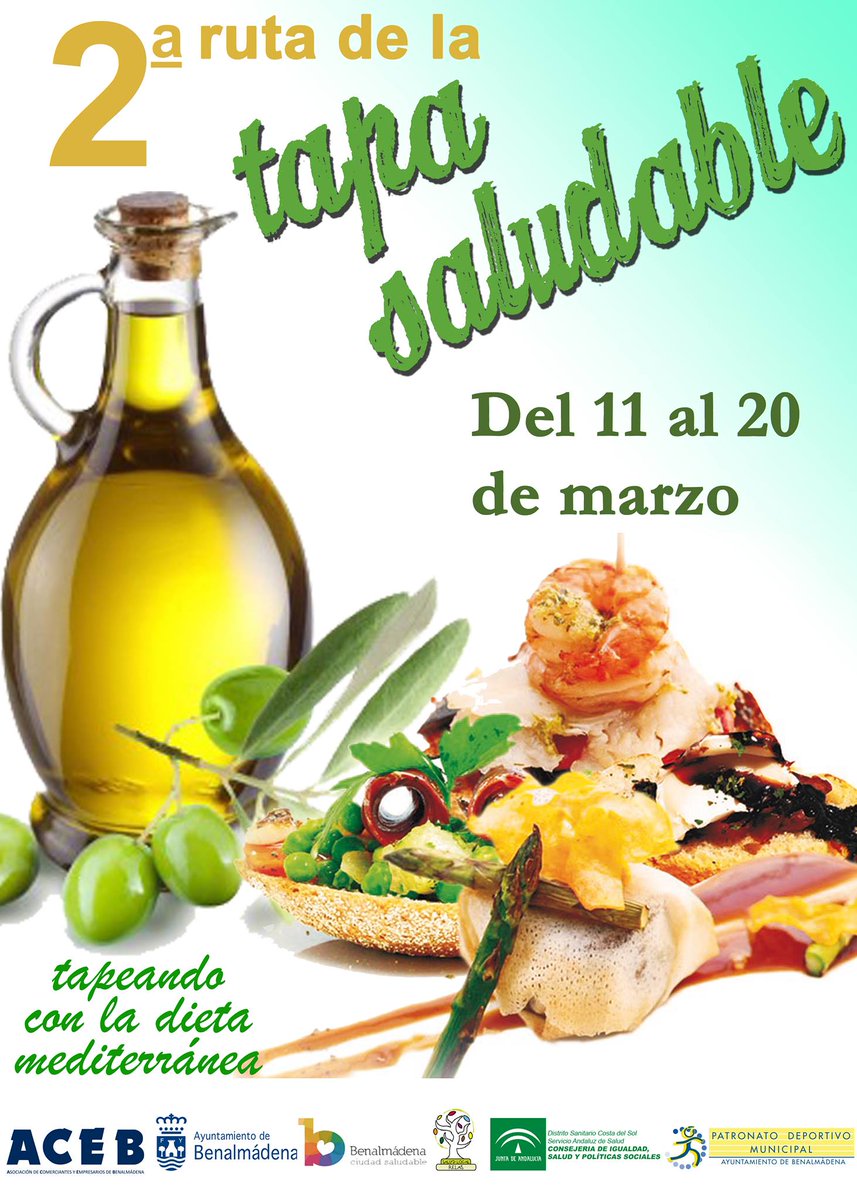 CocinaDeElisa's tweet photo. ¡Tenéis que veniros! Es la #Ruta de la #TapaSaludable y participamos en ella, hasta el 20/03. Os esperamos :-) https://t.co/6B5rEgF5WE