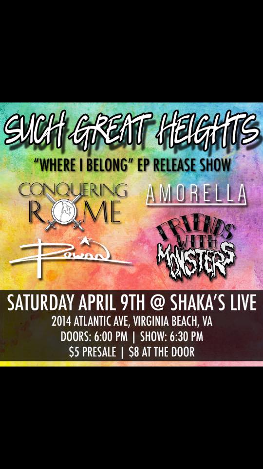 First show in three months