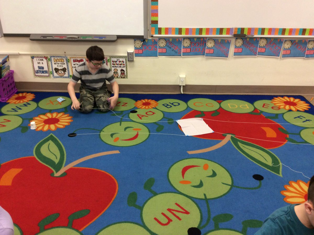 malapontia's tweet photo. First grade creating parachutes #essdexcels @LE_ESSD40 https://t.co/YF6Fet34es