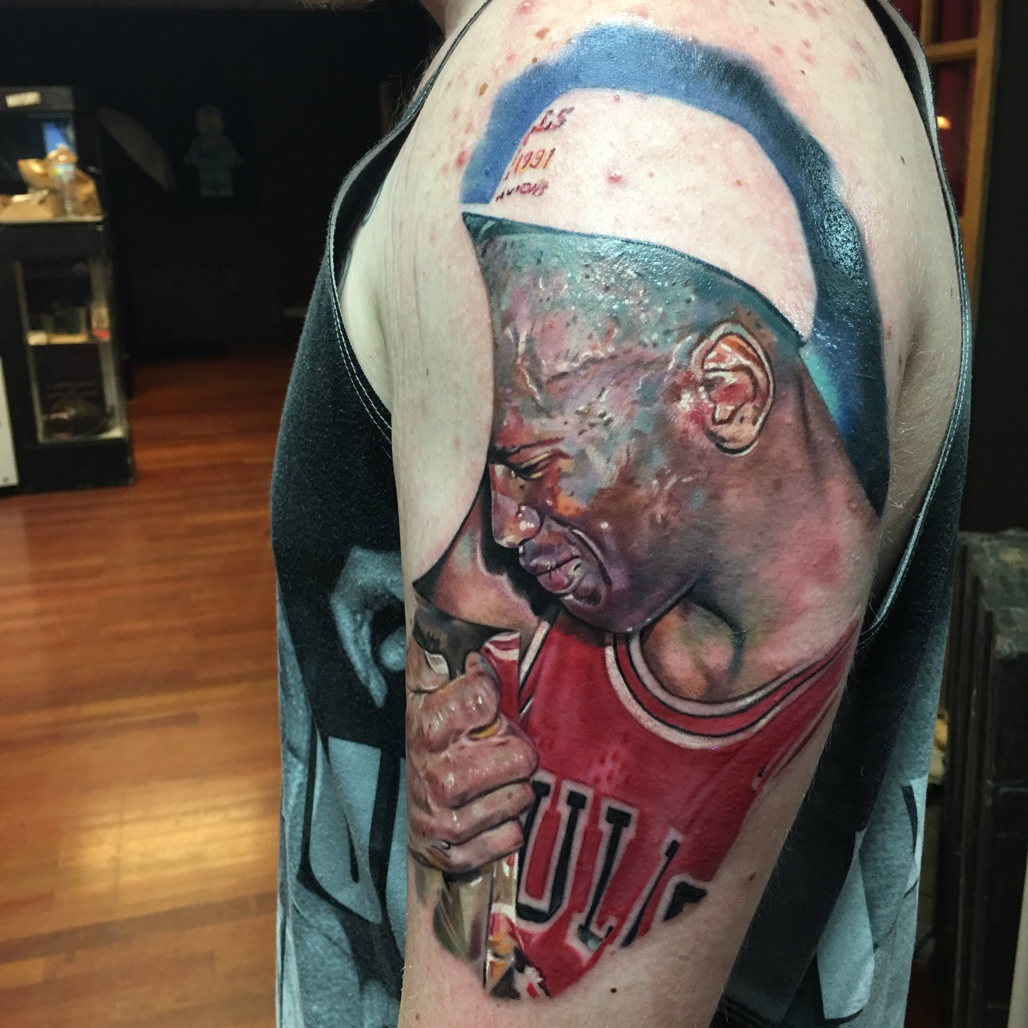 Michael Jordan Tattoo By Kevin Giangualano Photo 31297 vlr.eng.br