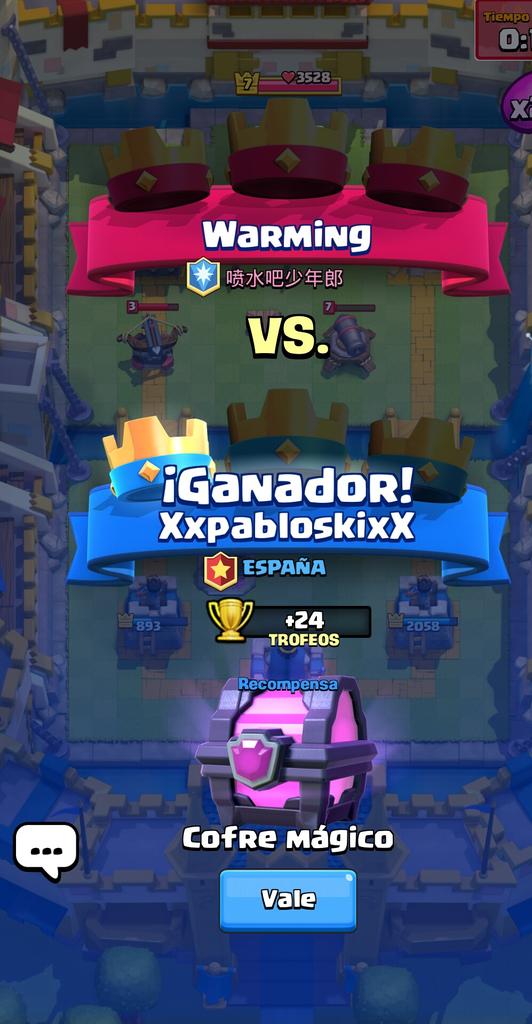 Cuando supercell se porta bien con tigo 😊😊