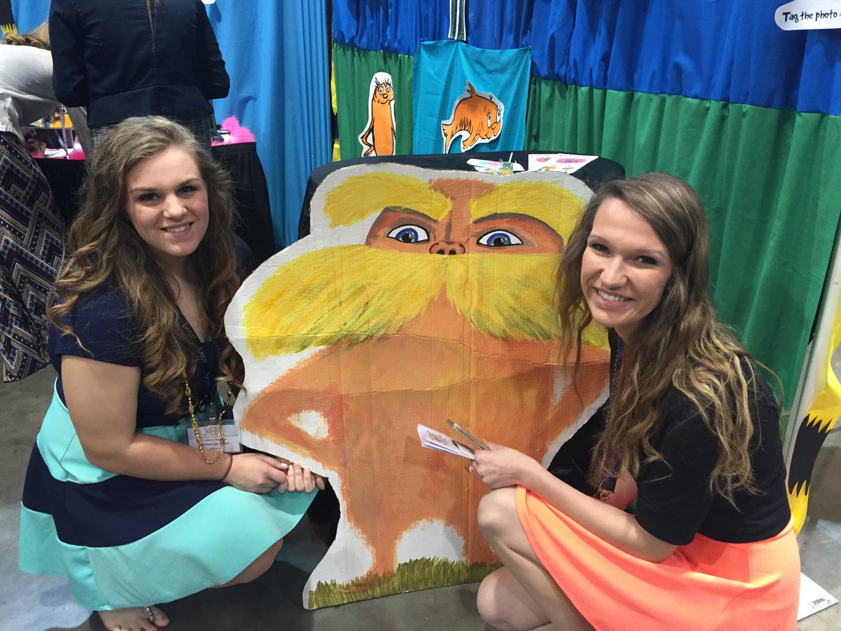 eStemHighEAST's tweet photo. The Lorax is a huge hit here at #eastcon16! #estemeast https://t.co/wMN9JdX1No