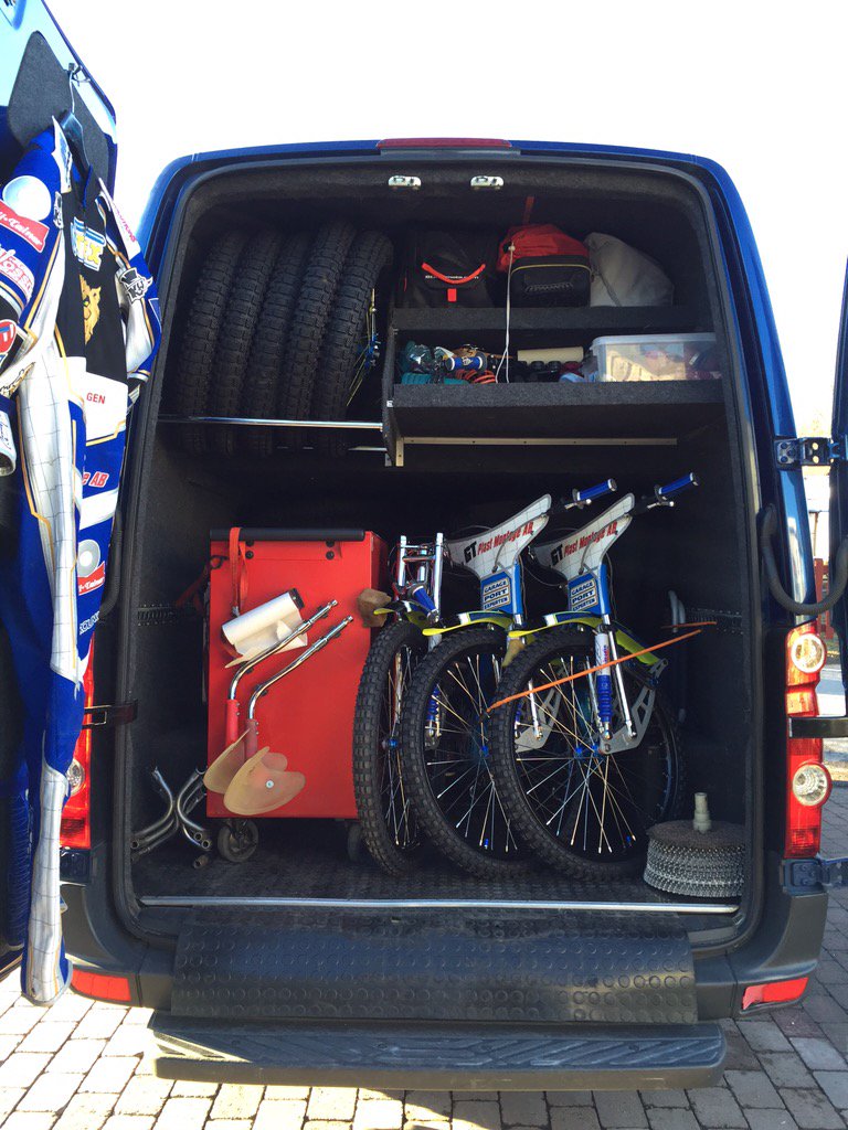 All packed and ready for the first laps of the season! Off to Germany🇩🇪 tomorrow morning✊#speedway