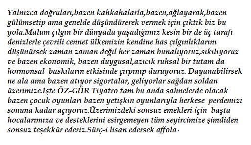 Öz-Gür Tiyatro (@tiyatroozgur) on Twitter photo 