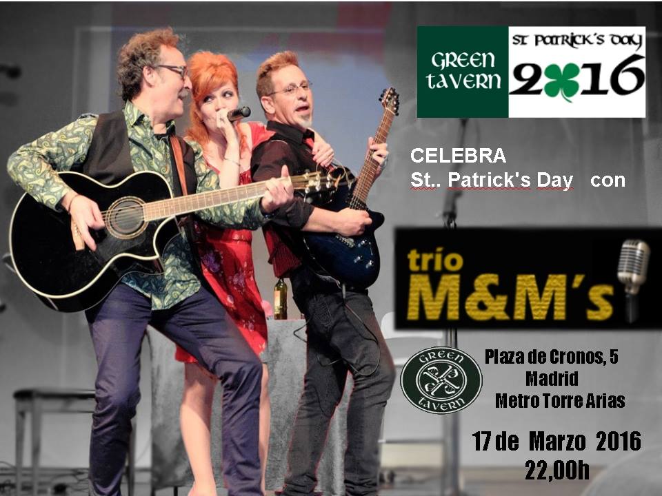 MartaMaloneActr's tweet photo. #jueves #StPatricksDay #greentavern @MMSTRIO @MartaMaloneActr marzo 17 a las 22.00 #musica #conciertodelicatessen https://t.co/ohaLtvXuaK