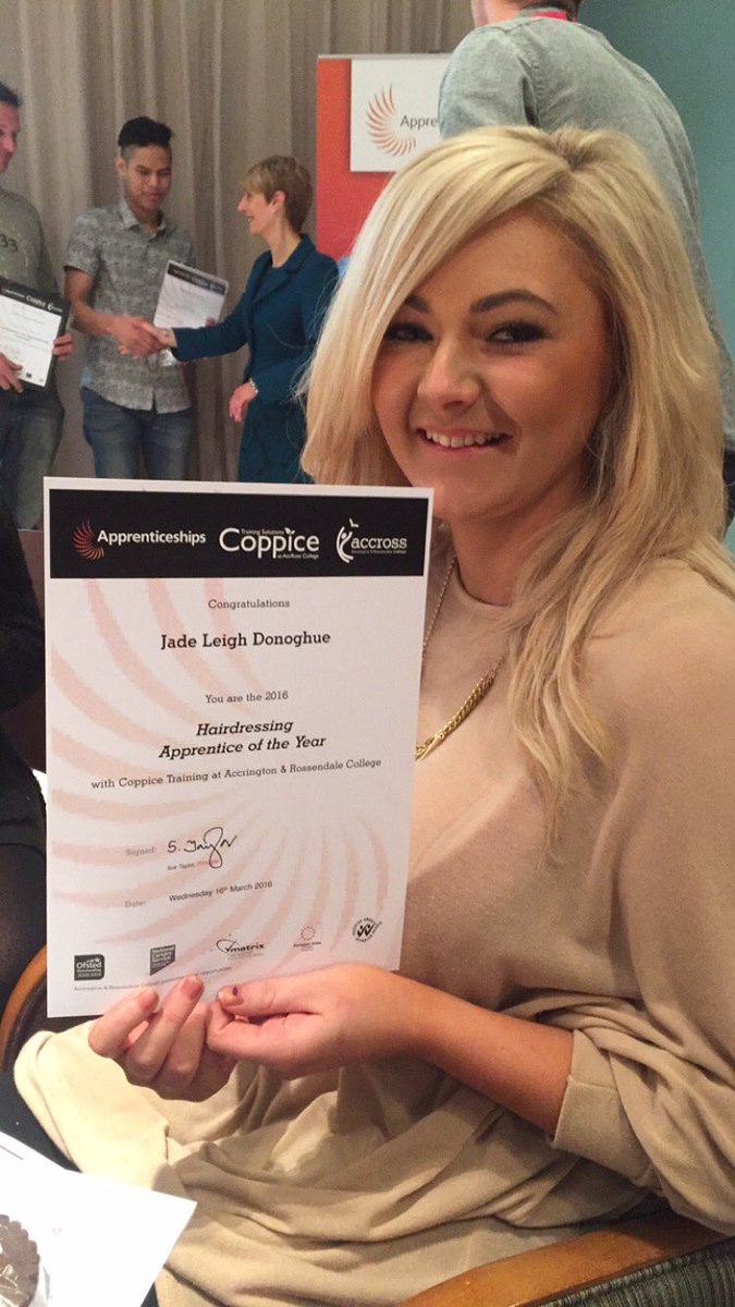 RedBacup27's tweet photo. Our Apprentice of the year xxxxx https://t.co/rHVl6j8lMh