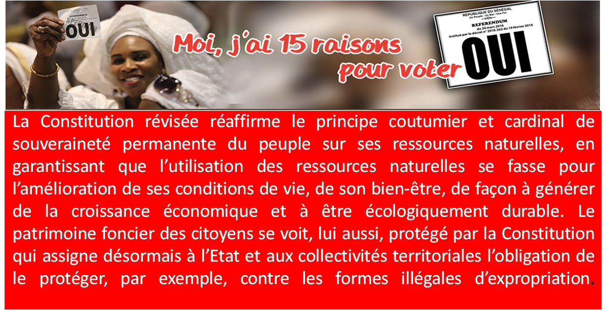 CojerDakar's tweet photo. #senegal #sunureferendum #jevoteoui #oui #frontdunon #referendum20mars https://t.co/eBUW7AS0N5
