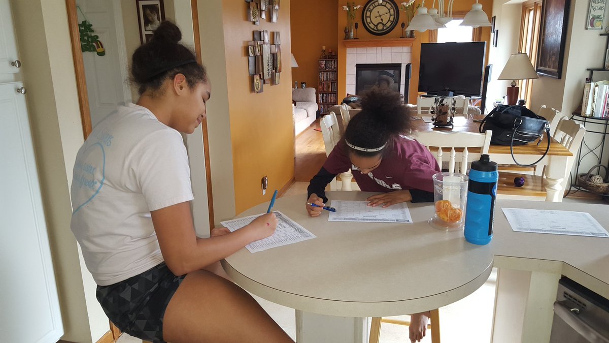 ctatejd's tweet photo. And so it begins. Nothing like a little family competition. #BracketStrategy https://t.co/qxeGoT6Fzn