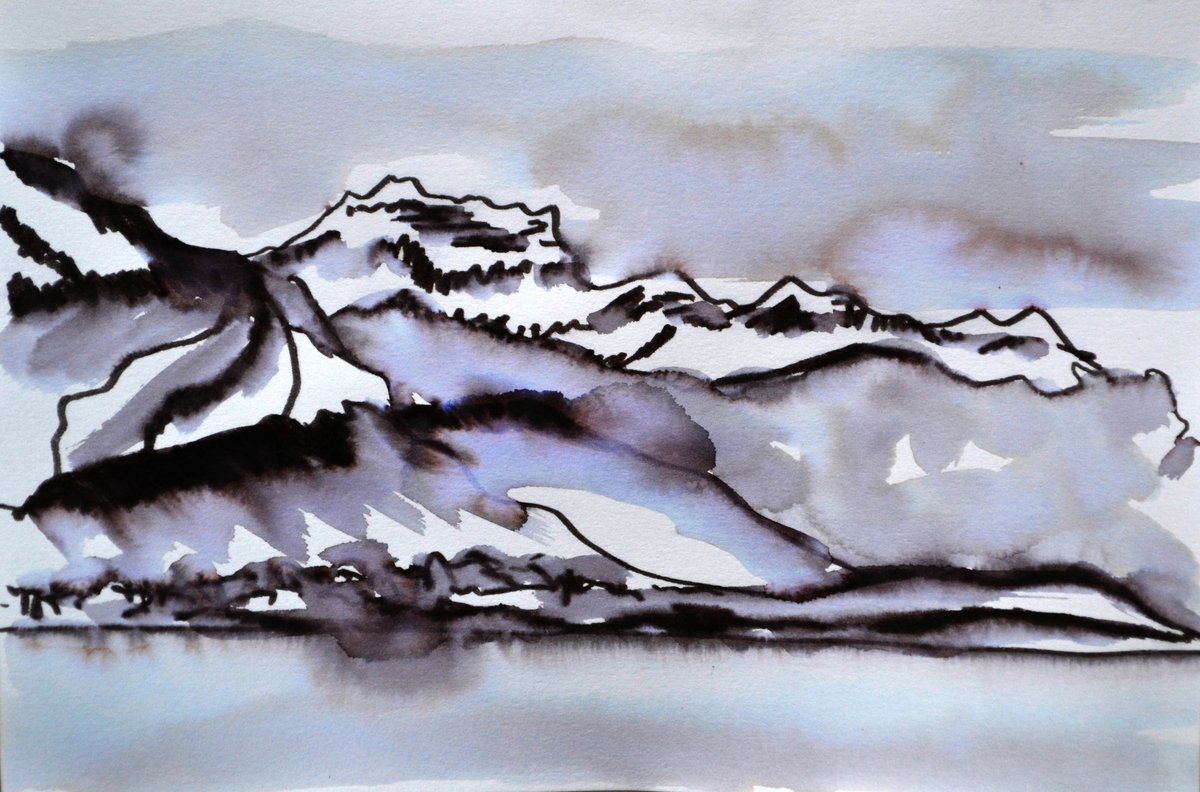 katerobotham1's tweet photo. Sketching by the lake this afternoon #freezinghands #sketching #snow #mountains #annecy #france #clouds #lake https://t.co/QRbytmMu5x