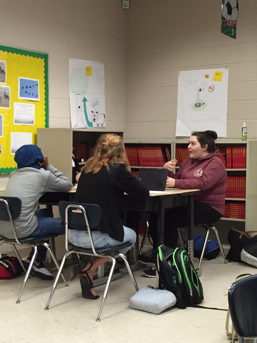 tmarieitrt's tweet photo. Conducting an interview for their 4H Center #PSA with peer Mary McLaughlin @dukeswhs @DcarrollDawn @IWCSchools https://t.co/eehLdj9adj