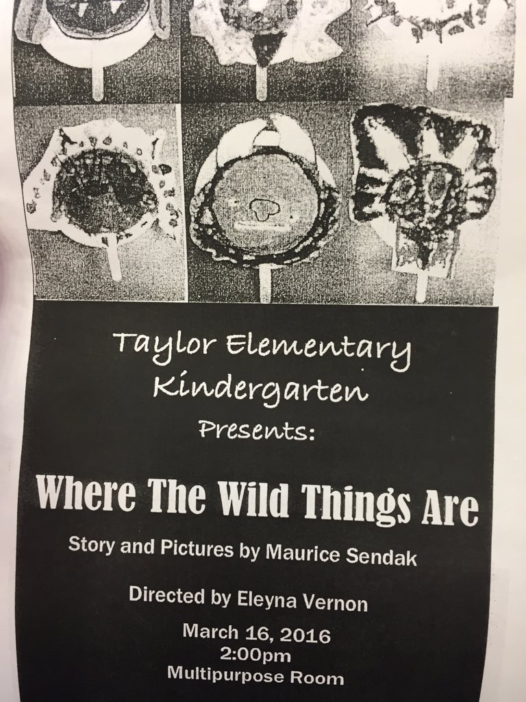 It's almost showtime <a href="/ZTkindergarten/">Taylor Kindergarten</a>
