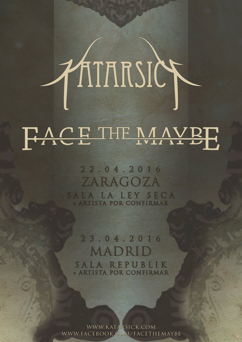 Face the maybe salimos de gira...Empezando por Zaragoza y Madrid (!!)