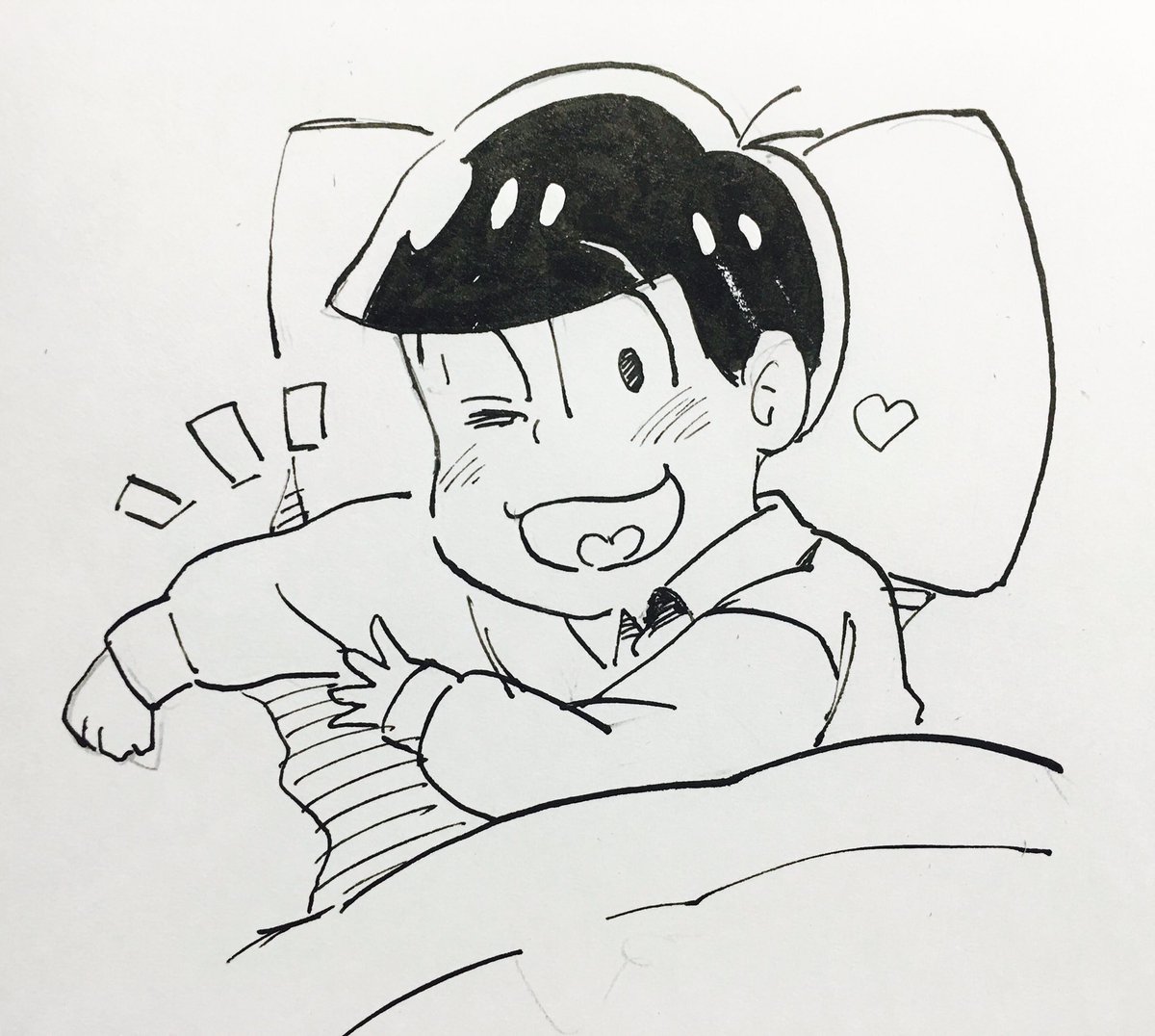 うっひょひょーい!長男のココ、空いてますぜ!
うん、もう寝よう! 