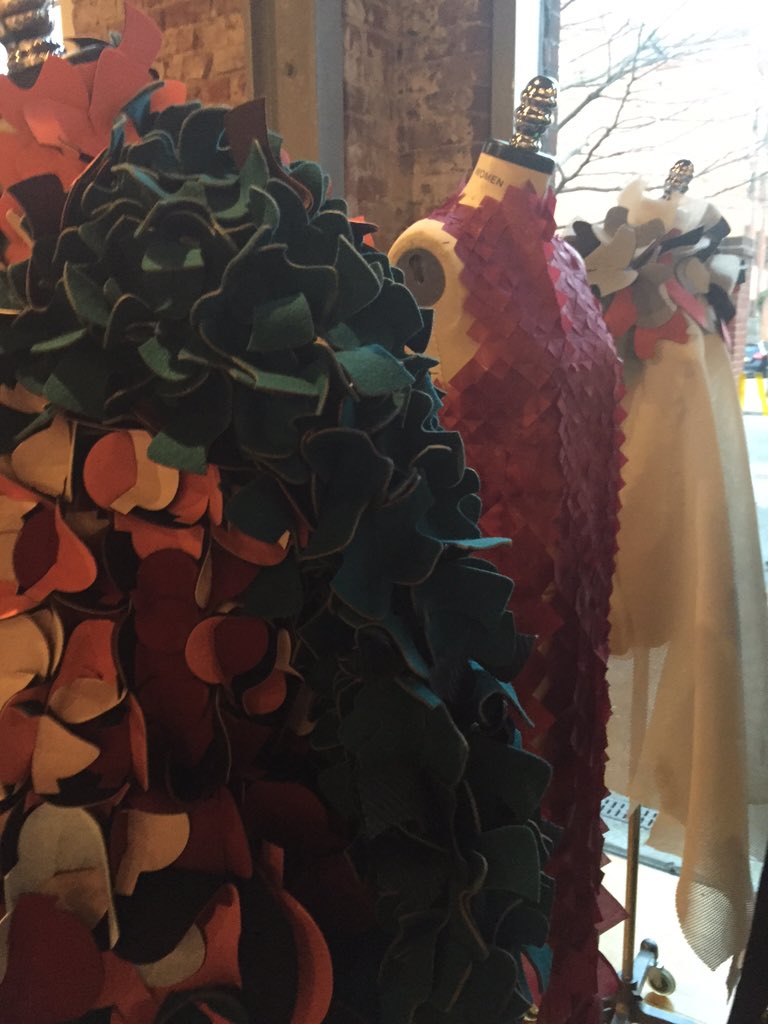 NorwichUniArts's tweet photo. Some amazing work on display at tonight's @NorwichFashion #fashion360 @NUAfashioncomms @orlakiely Q&amp;A https://t.co/cbcyOHEiVw