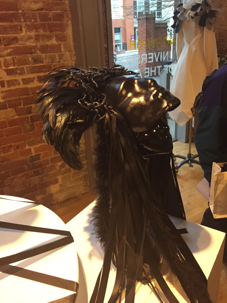 NorwichUniArts's tweet photo. Some amazing work on display at tonight's @NorwichFashion #fashion360 @NUAfashioncomms @orlakiely Q&amp;A https://t.co/cbcyOHEiVw