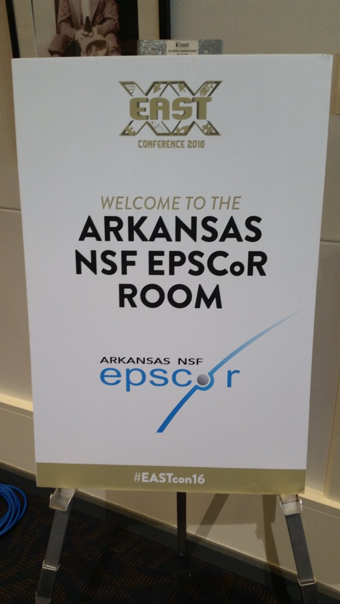 arepscor's tweet photo. Lots of awesome projects and presentations so far at #EASTcon2016. Swing by room 204 for some #science stories! https://t.co/rVadzTOtLU