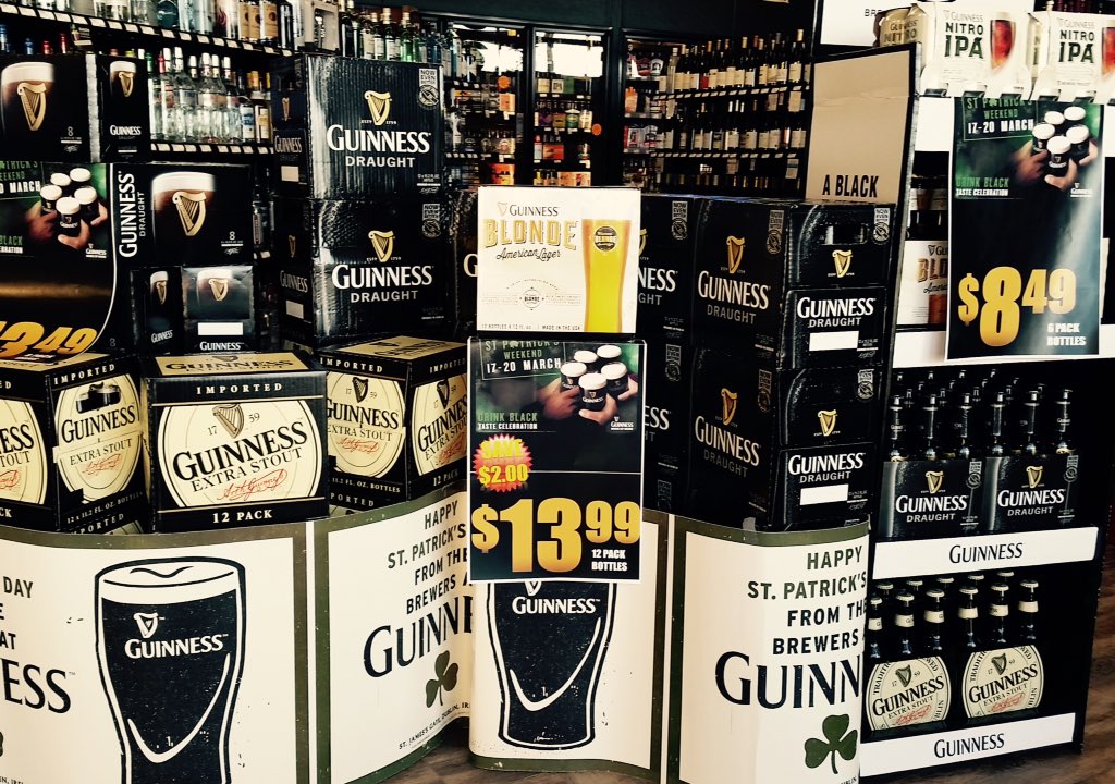 FlyingHorseWS's tweet photo. $2 OFF 12-packs of Guinness! #stoat rickshaw #coloradosprings https://t.co/K3VLLnTQA4