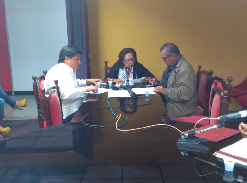 INSTALACION DE LA COMISION DE LEGISLACION DEL CLEF LA CUAL PRESIDO