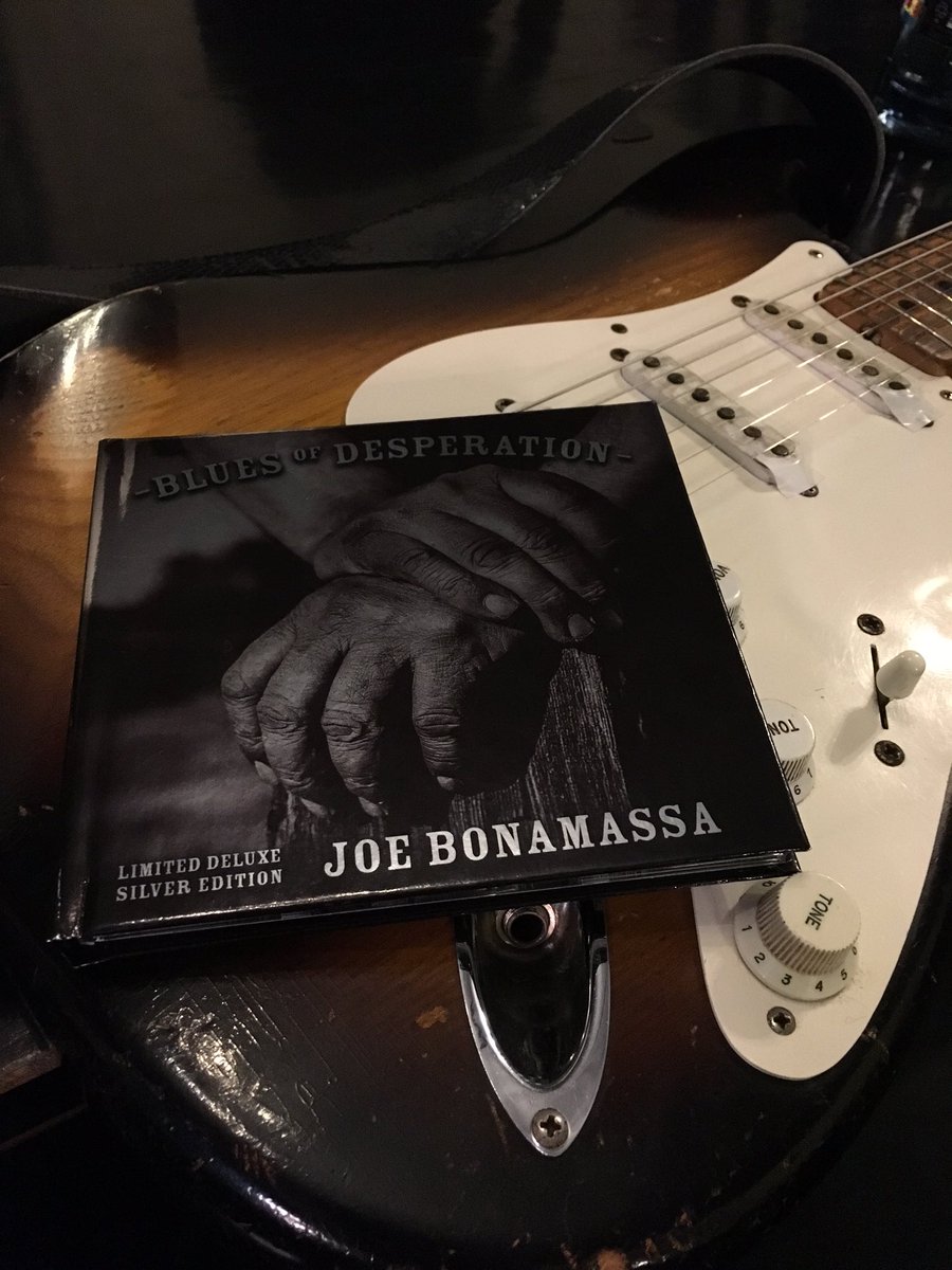 JBONAMASSA's tweet photo. Awesome job by @MLG_Rocks on the deluxe version of my new album. Please note: 55 Strat not included with purchase https://t.co/96oF6bwlaS