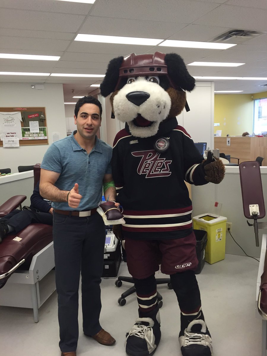 Chalk up another <a href="/bloodgoal/">Not active</a> unit for the <a href="/PetesOHLhockey/">Peterborough Petes</a> Partners for Life team. Why not join today? #itsinyoutogive