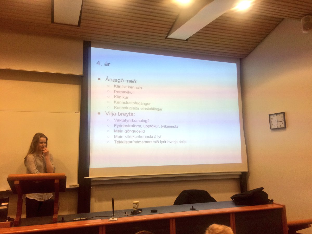 Erum komin í klíník. Hvað er 4. ár ánægt með? Hverju má breyta? Þarf betri skipulagningu á lyflækningasviði? 🤔💉😷