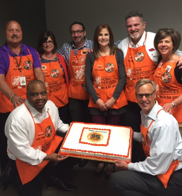 <a href="/JuleeEckert/">JulieEckert</a> Celebrating 25 years with THD! Julie is truly one of the best mentors, boss, and friend I have ever had