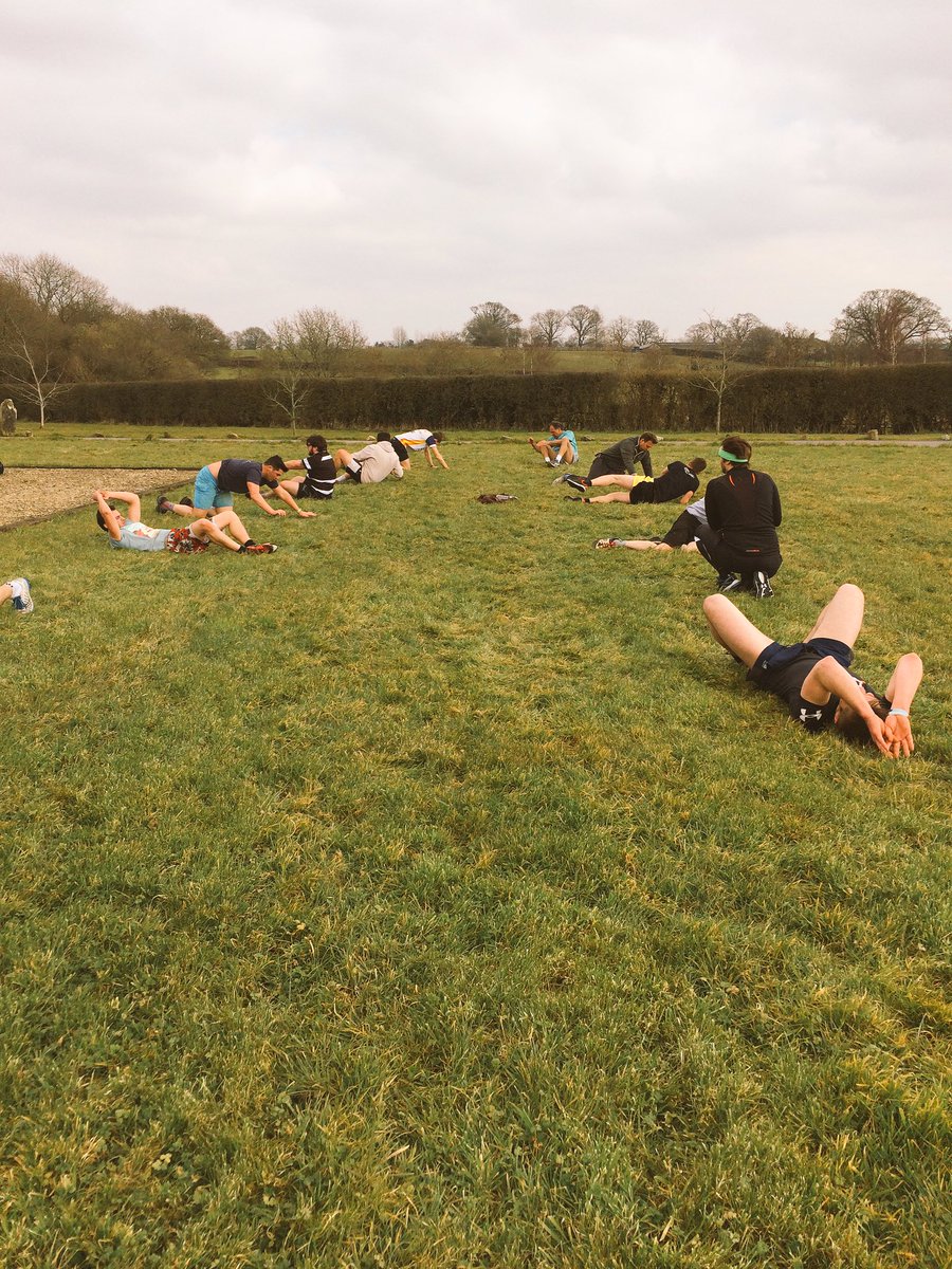 SBPT136's tweet photo. The guys at @giloindustries smashing the workout at lunchtime today! #WorkoutWednesday #squat #pressup #situp https://t.co/oiZxnrk6Ma