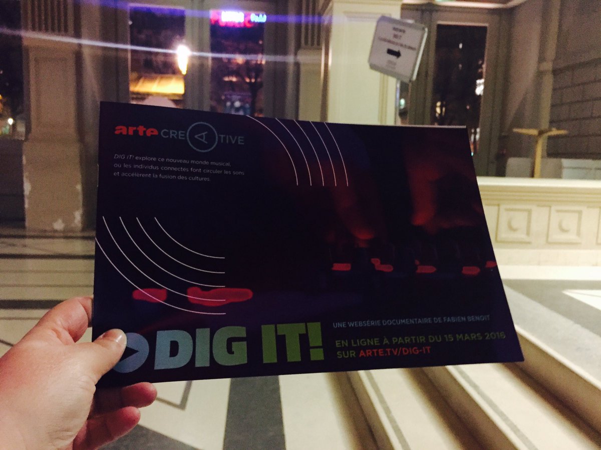 Lancement de la webserie documentaire #digit! <a href="/AcidArab/">Acid Arab</a> <a href="/nowadaysrecords/">Nowadays Records</a> sur Arte.tv/dig-it dès le 15/03