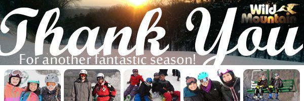 skiwildmtn's tweet photo. We are officially closed for the season! Thank you for making the year great. #thankyou #greatwinter https://t.co/oRfnS6gaPO