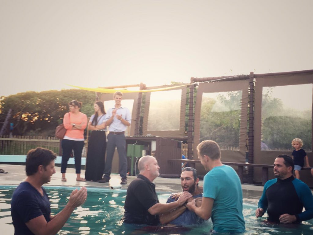 The Kingdom of God advances darkness cannot stand against it!! We celebrate life tonight with 13 baptisms!