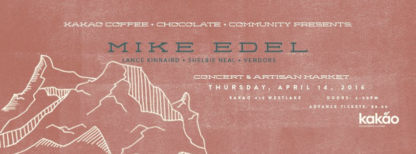 Mikeedelmusic's tweet photo. Very excited for April 14th in #Seattle
Concert &amp; Artisan Market!

Tickets: https://t.co/p0O44TyHdQ https://t.co/PhuOrVTCRG